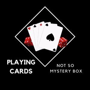 Vtg Men's NOT SO MYSTERY BOX of Playing Cards